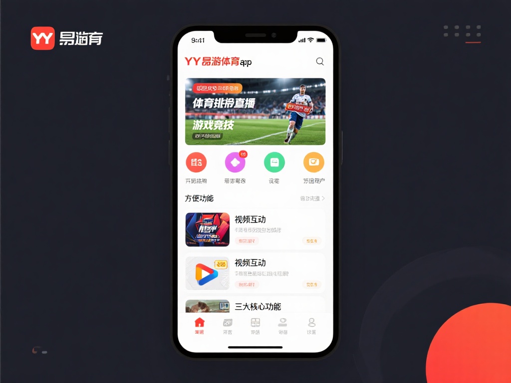 全面指南:旧版YY易游体育App下载安装与使用教程 进入应用后,可以看到主界面分为多个功能板块,方便用