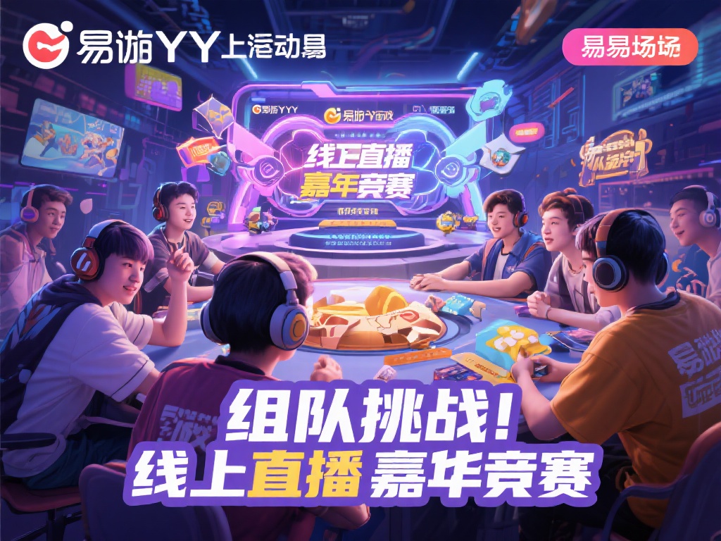 易游YY中如何结识志趣相投的游戏伙伴 易游YY上定期举办各种游戏相关的互动活动,比如组队